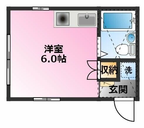 物件間取画像