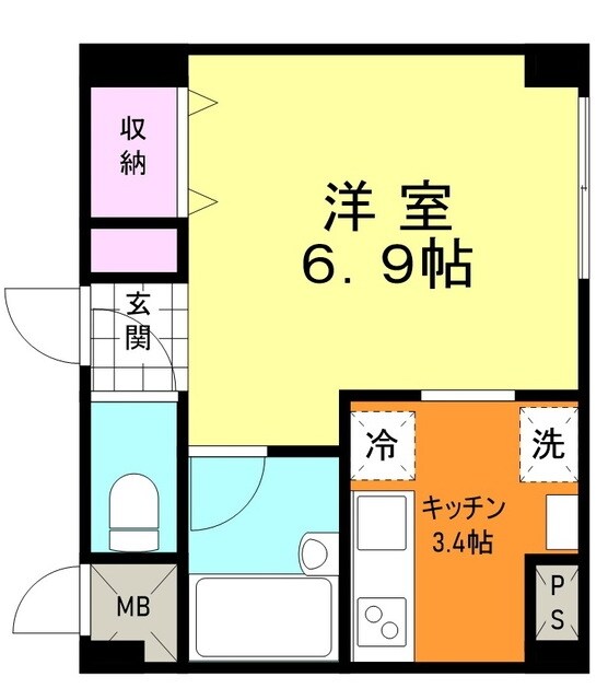 セカンドウィスタリアヒルズの物件間取画像