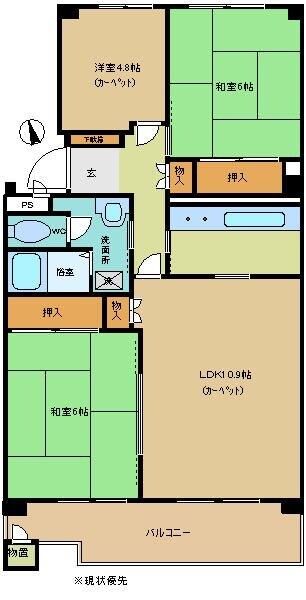 梶ヶ谷プラザビルの物件間取画像