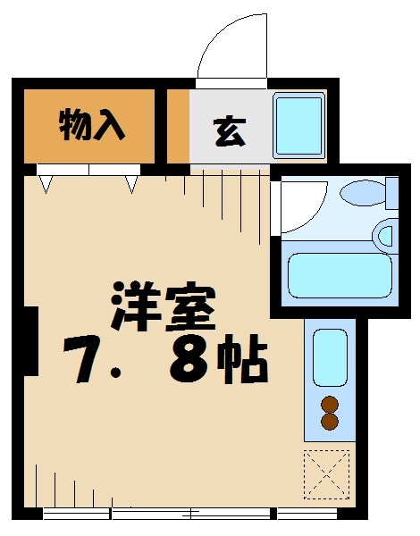 アクシス藤が丘の物件間取画像