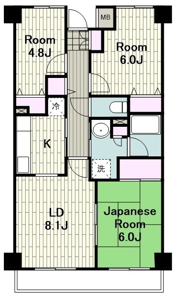 アーバンパーク市ヶ尾の物件間取画像