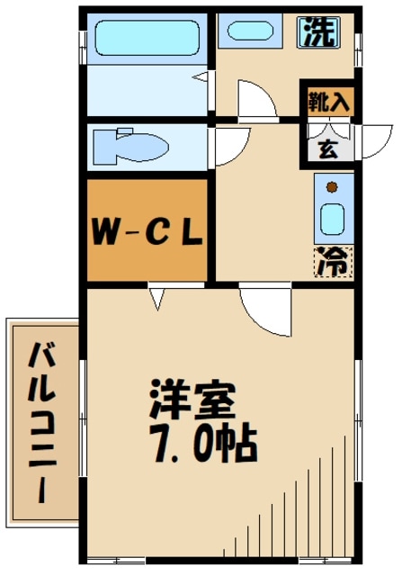 カーズ野川の物件間取画像