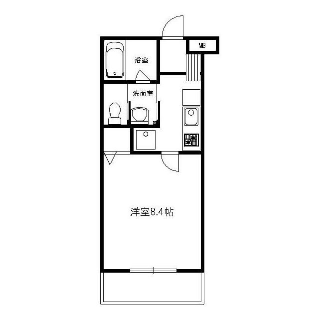 コンフォート植村の物件間取画像