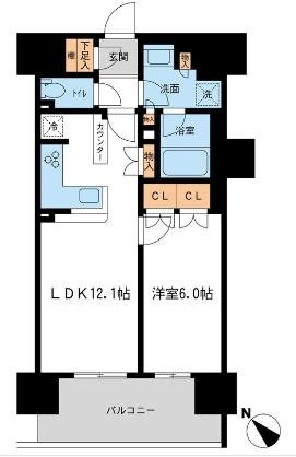 ＢＬＥＳＳ宮崎台の物件間取画像