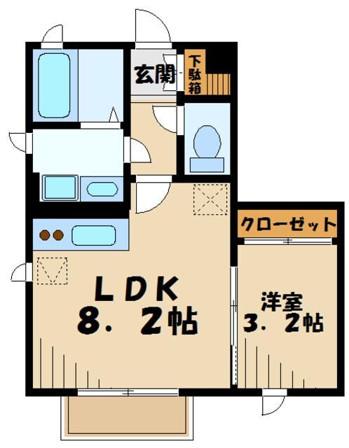 たまプラーザ橘の物件間取画像