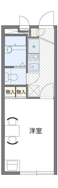 レオパレスエーゼIIの物件間取画像