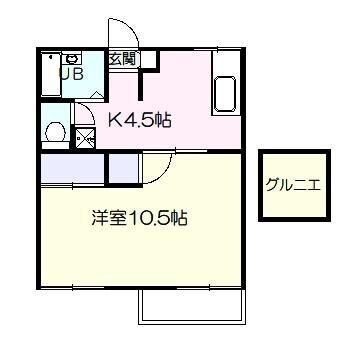 エクセレンス飛鳥の物件間取画像