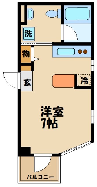 ジェイラム溝の口の物件間取画像