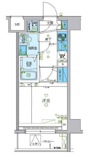 レグゼ梶ヶ谷の物件間取画像