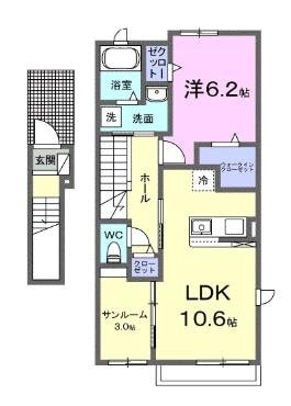 Ｒｅｇｉｎａ．Ｙの物件間取画像