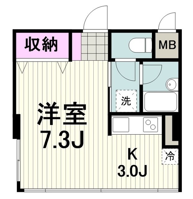 アクシス藤が丘の物件間取画像