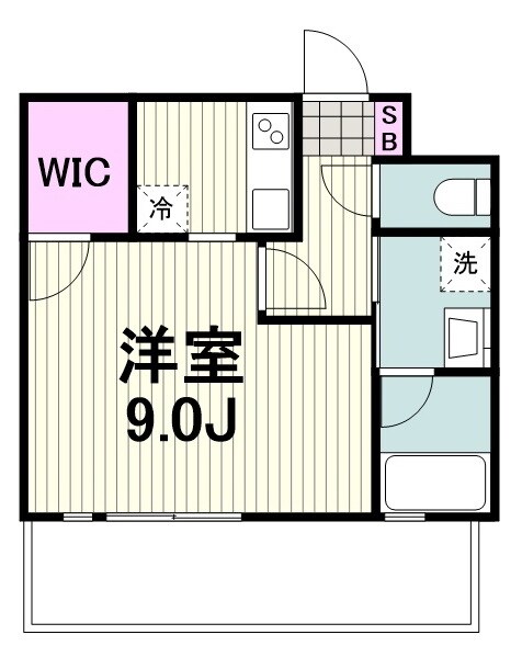 アルファビルの物件間取画像