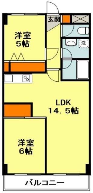 センターヒルズ宮前の物件間取画像