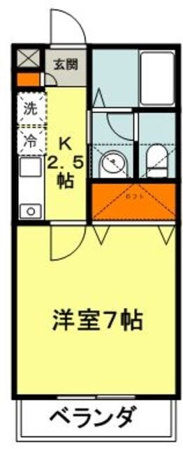 エムジオハウスの物件間取画像