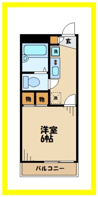 レオパレスＣｈａｒｍＣｏｕｒｔの物件間取画像