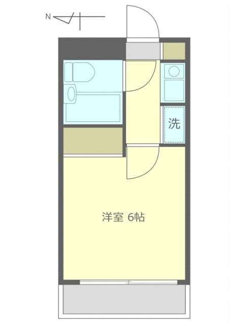 ダイヤコーポ宮前平の物件間取画像