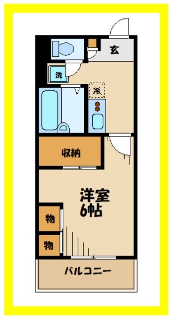 物件間取画像