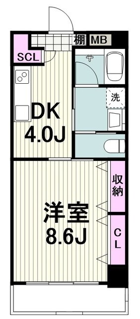 物件間取画像