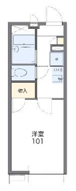 レオパレスファヴォーレの物件間取画像