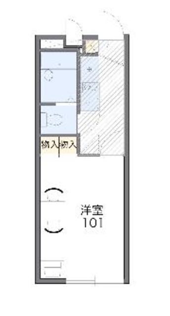 レオパレスコート　アベIの物件間取画像