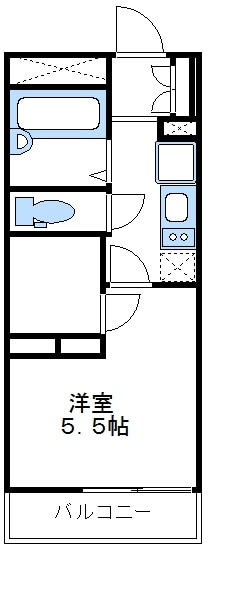 レオパレスヴェラ　コートの物件間取画像