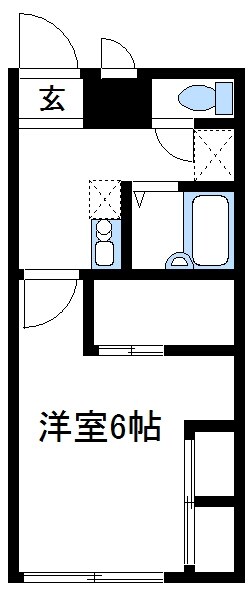 レオパレスソレイユIIの物件間取画像