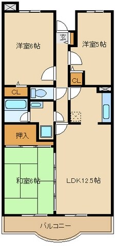 グランドルチェの物件間取画像