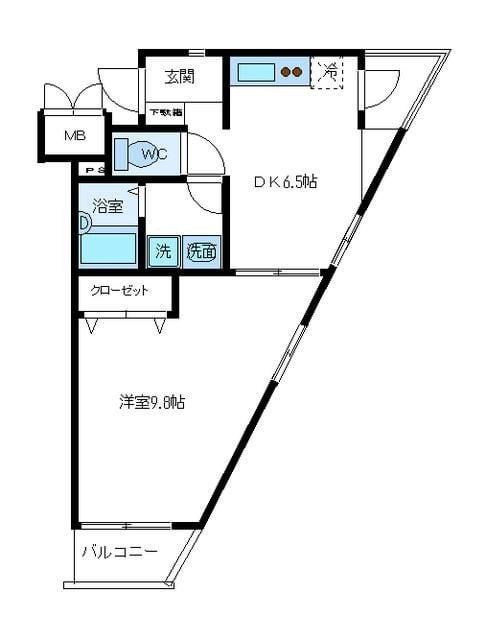 グリーンシンフォニーの物件間取画像