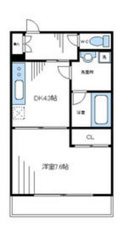 フジテラス町田の物件間取画像