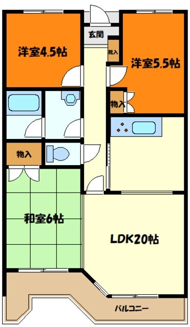 リバリーライフの物件間取画像