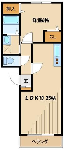 コンフォート町田の物件間取画像