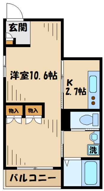 マーキスコート　ノースの物件間取画像