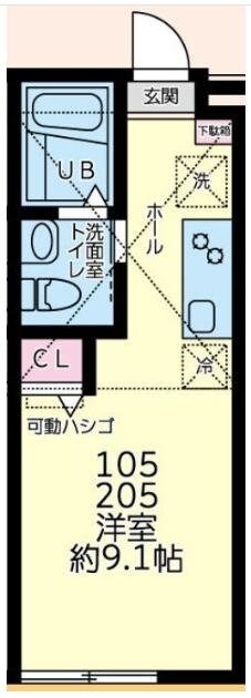 アイズ上溝の物件間取画像