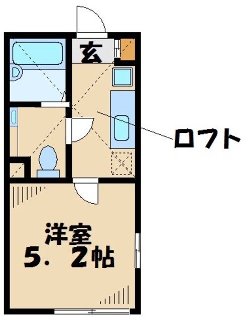 アザーレ永山IVの物件間取画像