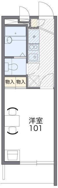 レオパレス湯島の物件間取画像