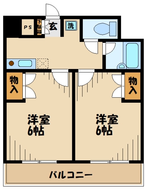 SOCIO町田の物件間取画像