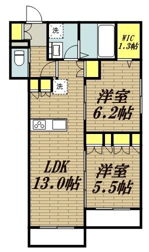 （仮称）橋本５丁目メゾンの物件間取画像