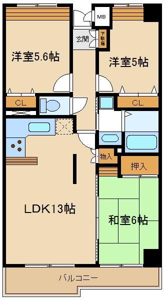 プラセールの物件間取画像