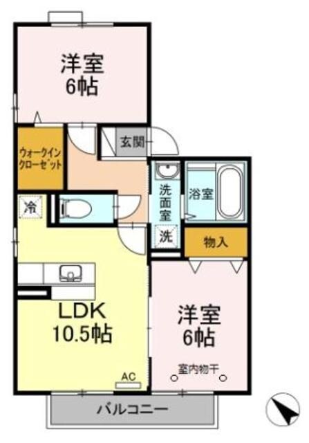 ＦＬＯＲＡIIの物件間取画像