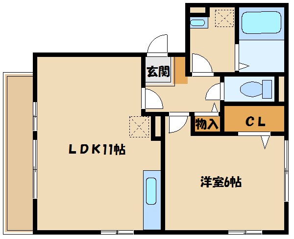 グリーンパレスの物件間取画像