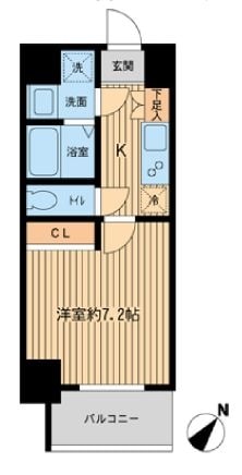 Primal Machidaの物件間取画像