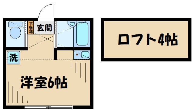 プライムテラス相模大野の物件間取画像