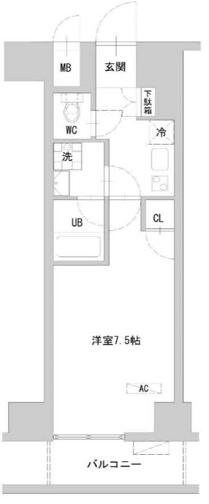 ＴＬＲレジデンス町田の物件間取画像