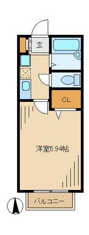 ダコタハウスの物件間取画像