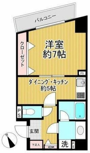 ヴェルヒルズ町田　の物件間取画像