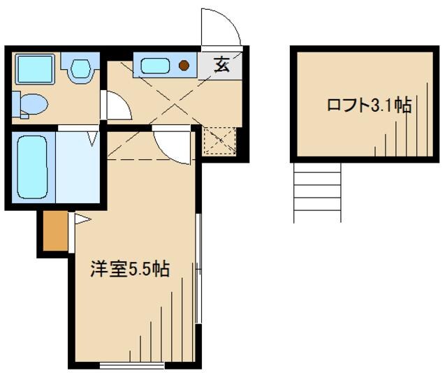 マイスペース古淵の物件間取画像