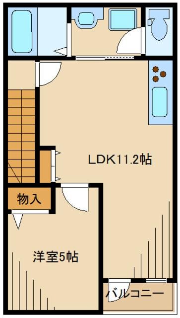 ラピスラズリの物件間取画像