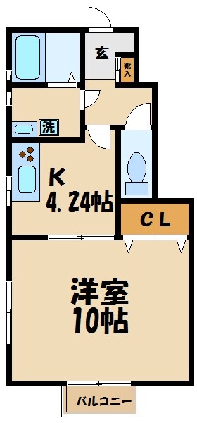 ナチュールメゾン2の物件間取画像