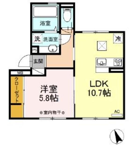 リヴィナの物件間取画像