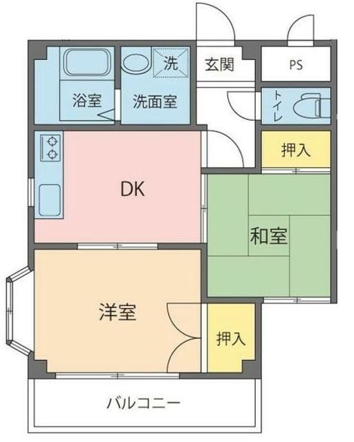 第２ＫＴビルの物件間取画像